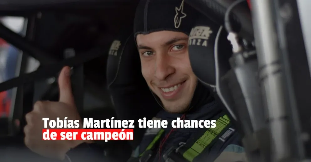 Tobías Martínez logró el tercer tiempo de clasificación en el TC Mouras