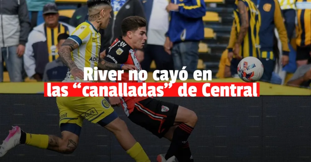 Rosario arrancó arriba pero River reaccionó a tiempo y lo empató 