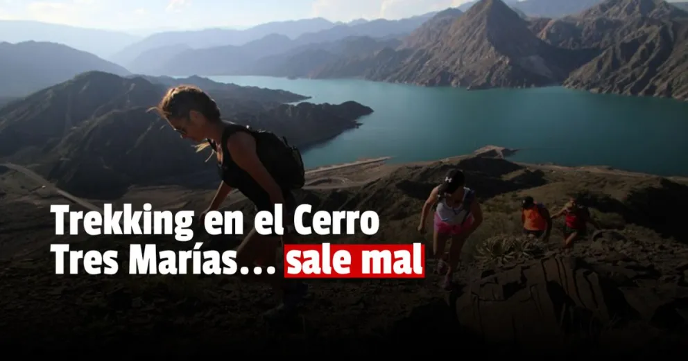 Tres chicas salieron a hacer trekking y se perdieron 