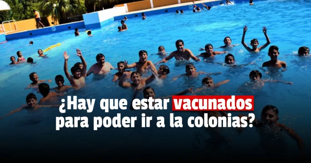 Estar vacunados contra el covid no será requisito para las colonias de verano 
