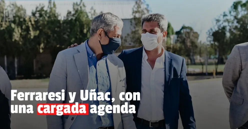 Ferraresi ya está en San Juan para entregar viviendas junto a Uñac
