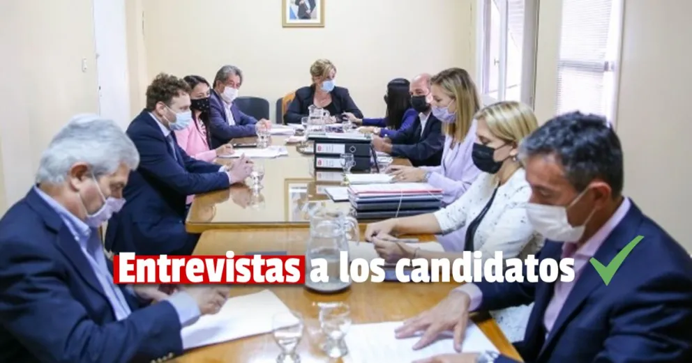 Ya entrevistaron a los postulantes de las ternas para cubrir cargos en el Poder Judicial