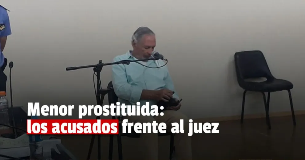 Comenzó el juicio por la menor prostituida por su tía y dos empresarios