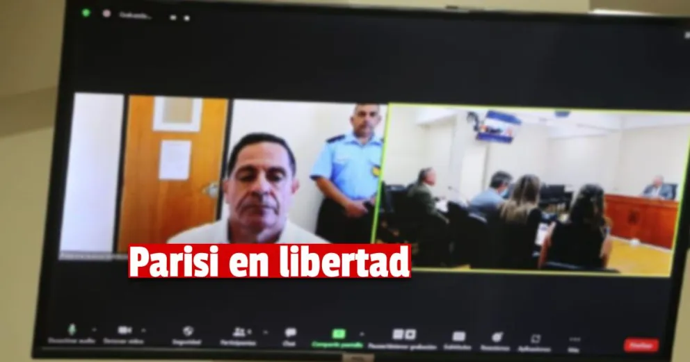 Funcionarios judiciales en mira de la justicia: le otorgaron la libertad a Parisi 