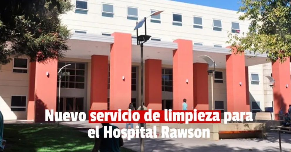 El nuevo servicio de limpieza del Hospital Rawson tomará a los empleados que allí se desempeñaban