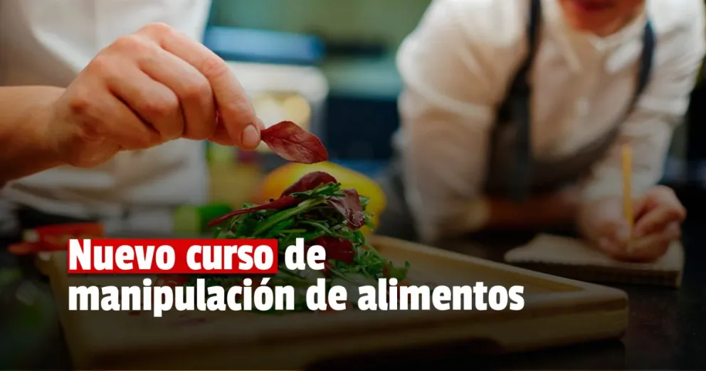 Dictarán un nuevo curso de manipulación de alimentos