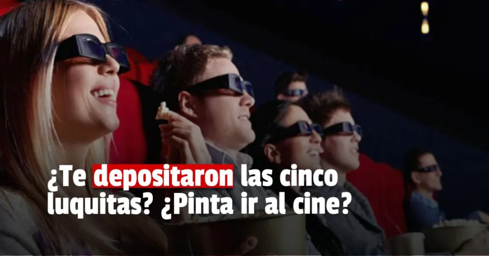 Se viene el bono $5.000 para que los jóvenes vayan al cine y recitales