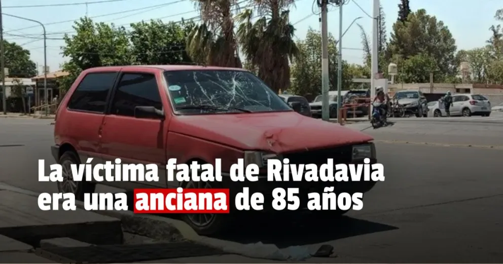Identificaron a la mujer que murió atropellada en Rivadavia
