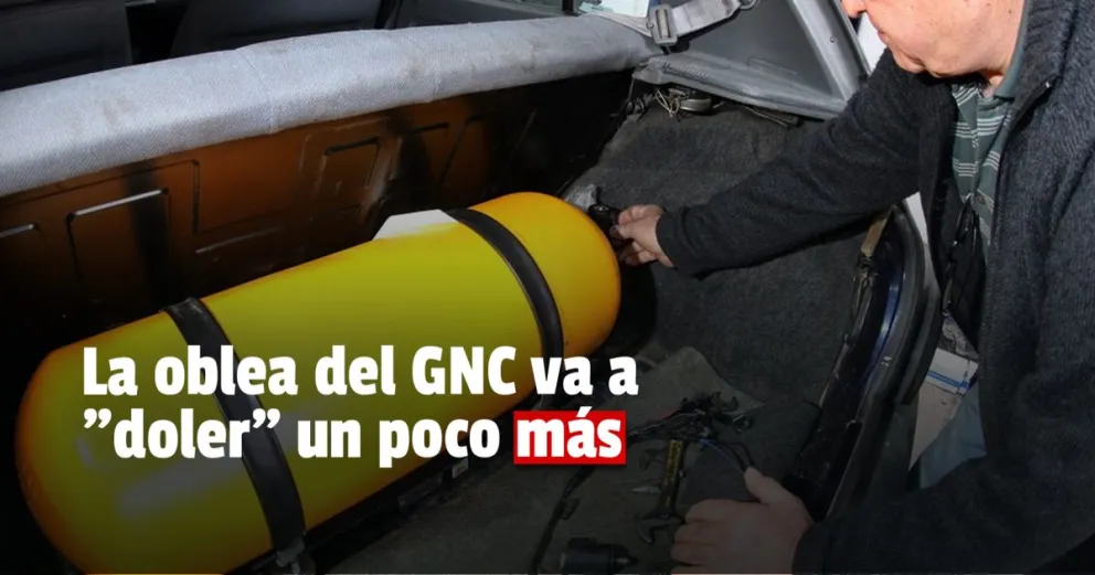 Se viene un aumento en el precio de la oblea del GNC