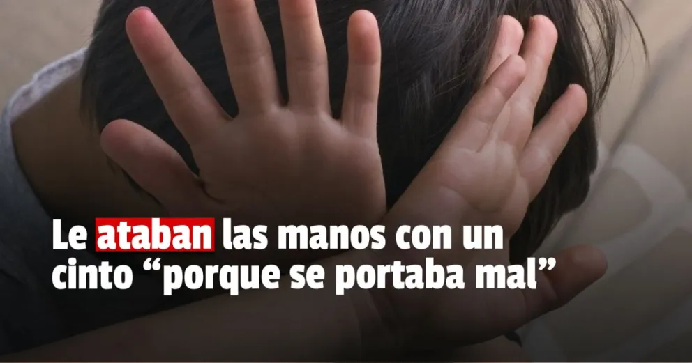 La Policía rescató a dos hermanitos maltratados: a uno lo ataban con un cinto 