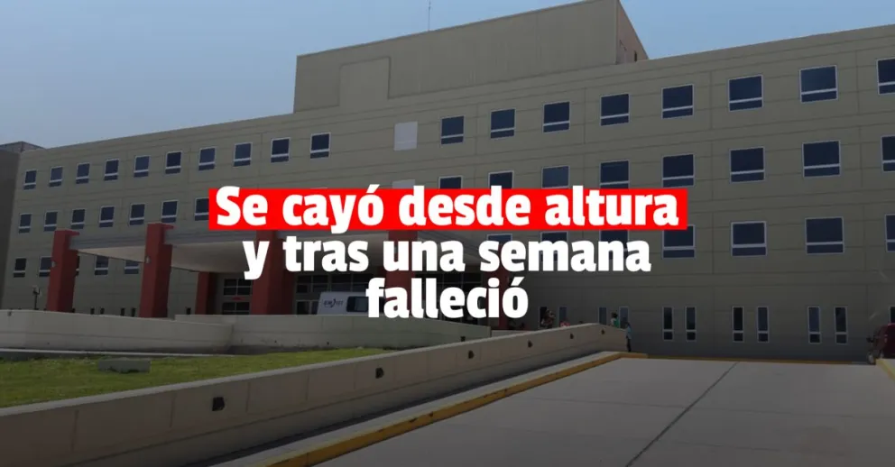 Falleció un obrero que hace una semana se cayó mientras arreglaba la luz en la calle