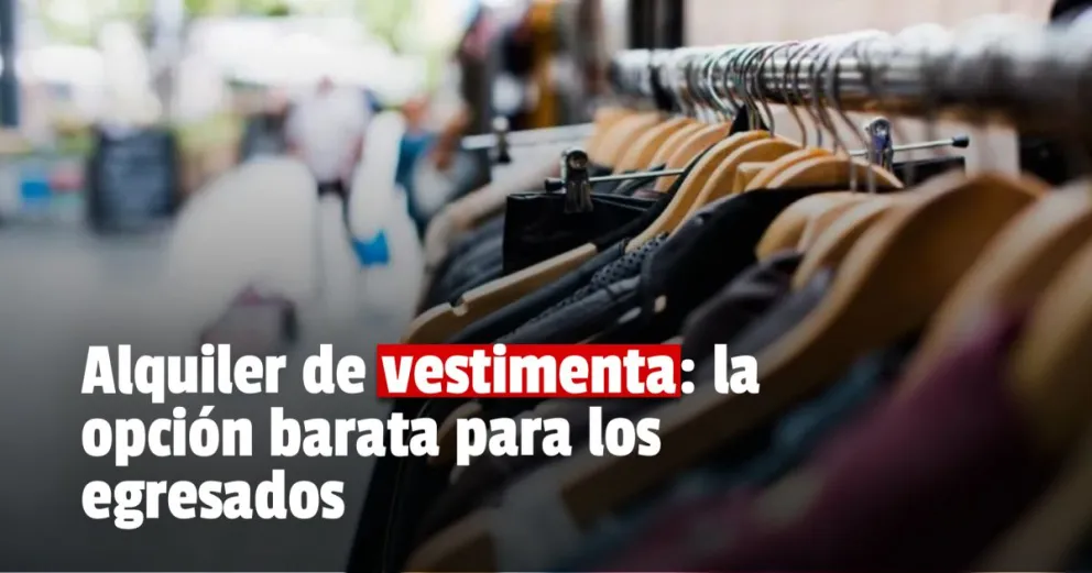 Fiestas de egresados: muchos jóvenes prefieren el alquiler de vestimenta