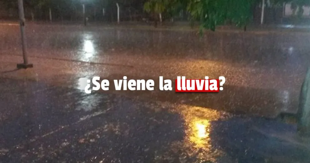 El Servicio Meteorológico emitió un alerta por tormentas 