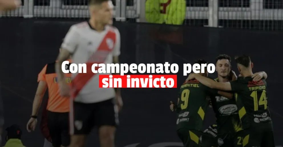 River cayó ante Defensa y perdió el invicto 
