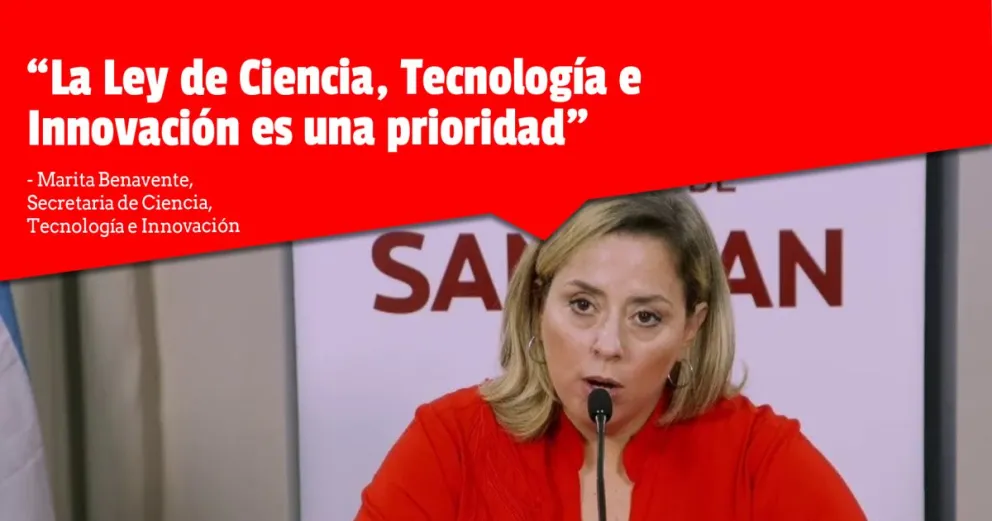 Marita Benavente sobre la Ley de Ciencia: "será un enorme impulso al sistema científico local"
