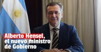 Alberto Hensel será el nuevo ministro de Gobierno