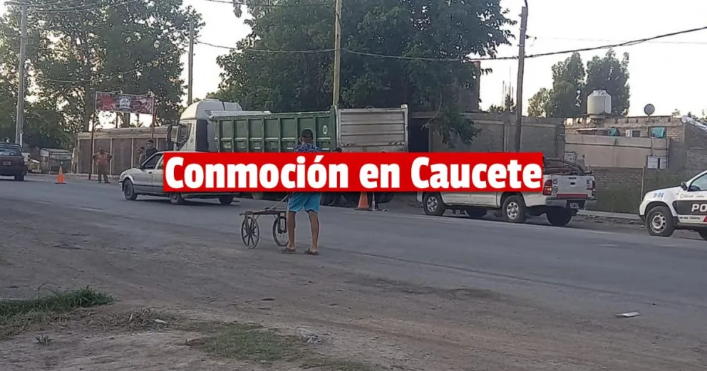 Un camionero perdió la vida en pleno centro caucetero