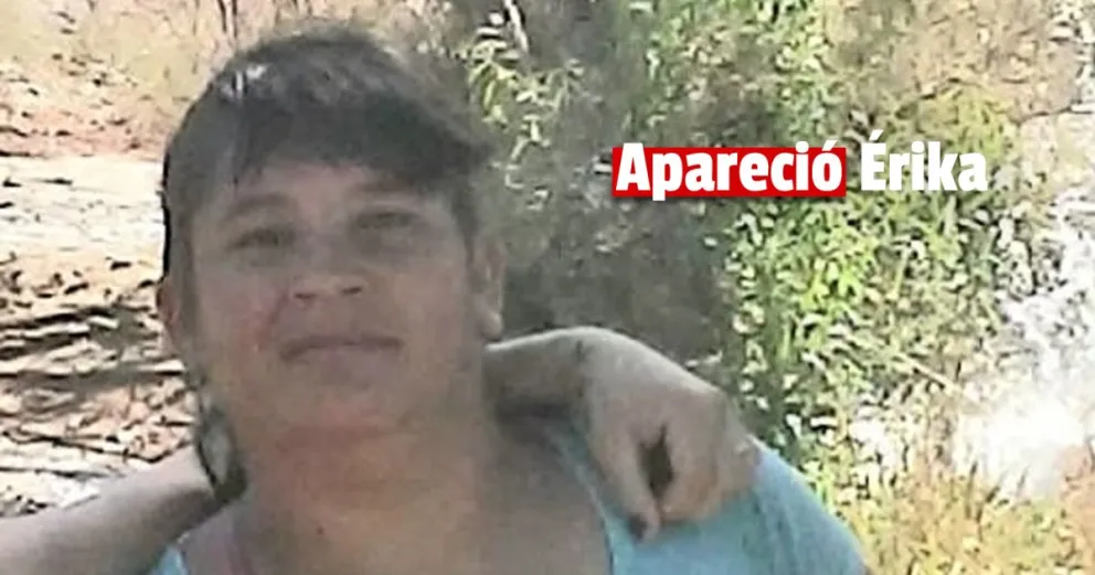 Tras largos días de angustia, Erika ya está con su familia