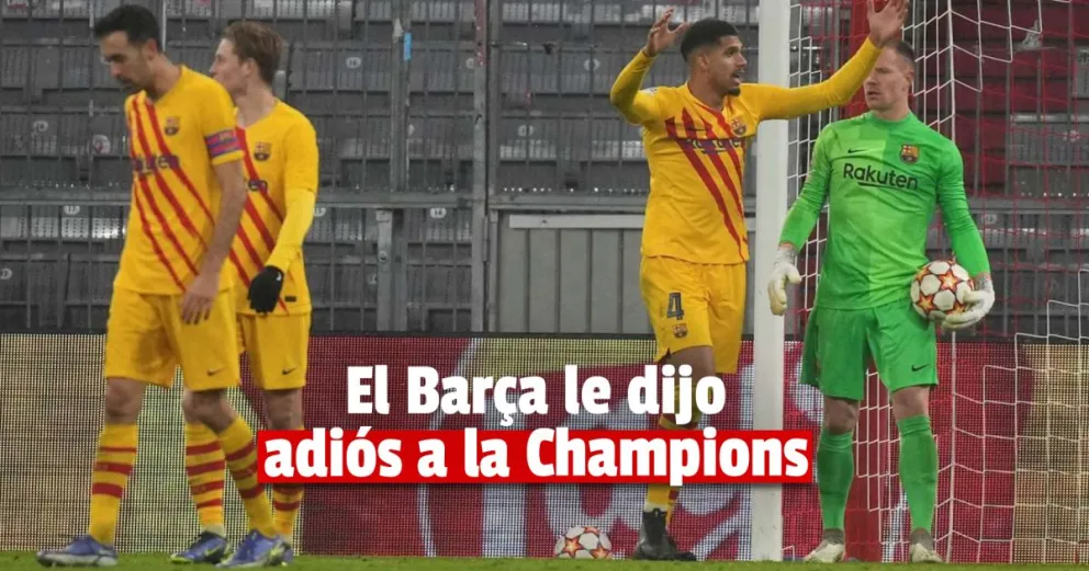 Barcelona en crisis: quedó eliminado de la Champions League luego de más de dos décadas