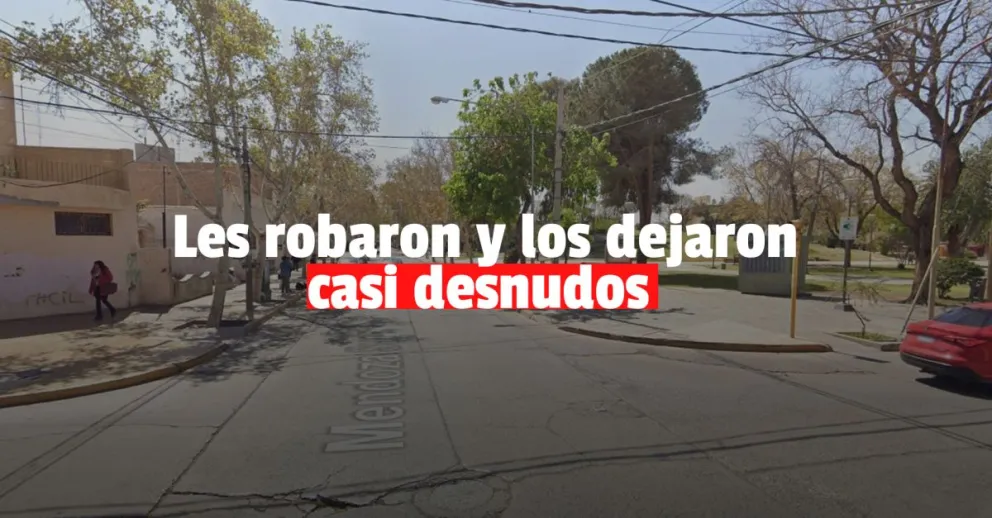 Ladrones atacaron a dos menores y los dejaron semi desnudos 