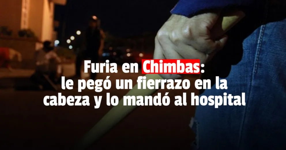 Un chico de 15 años preso por darle un fierrazo a un joven y dejarlo grave