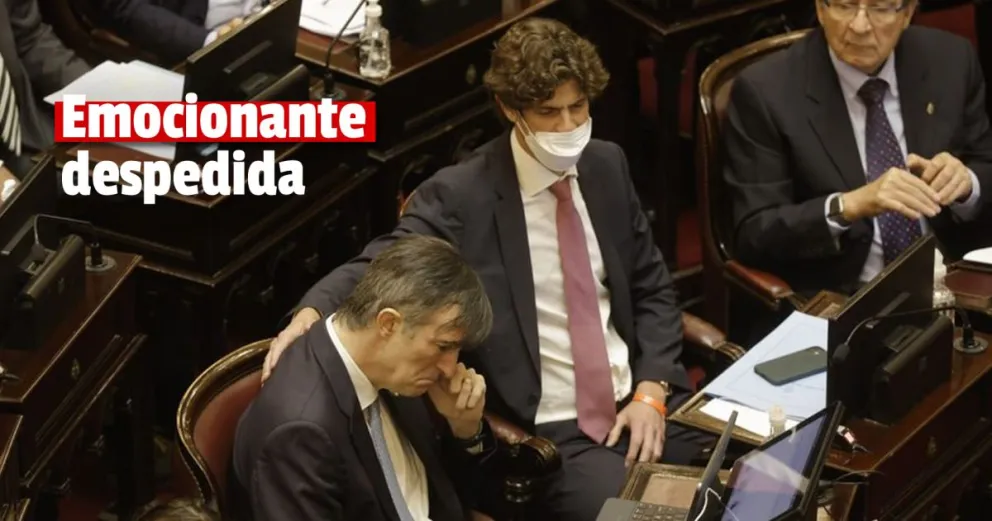 El intento de los senadores kirchneristas para convencer a Esteban Bullrich de quedarse