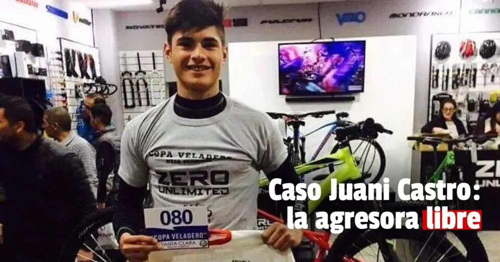 Quedó en libertad la mujer que le arrojó agua hirviendo a un ciclista