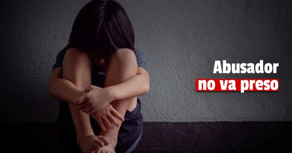 Abusó sexualmente de una niña de 7 años y no va a prisión