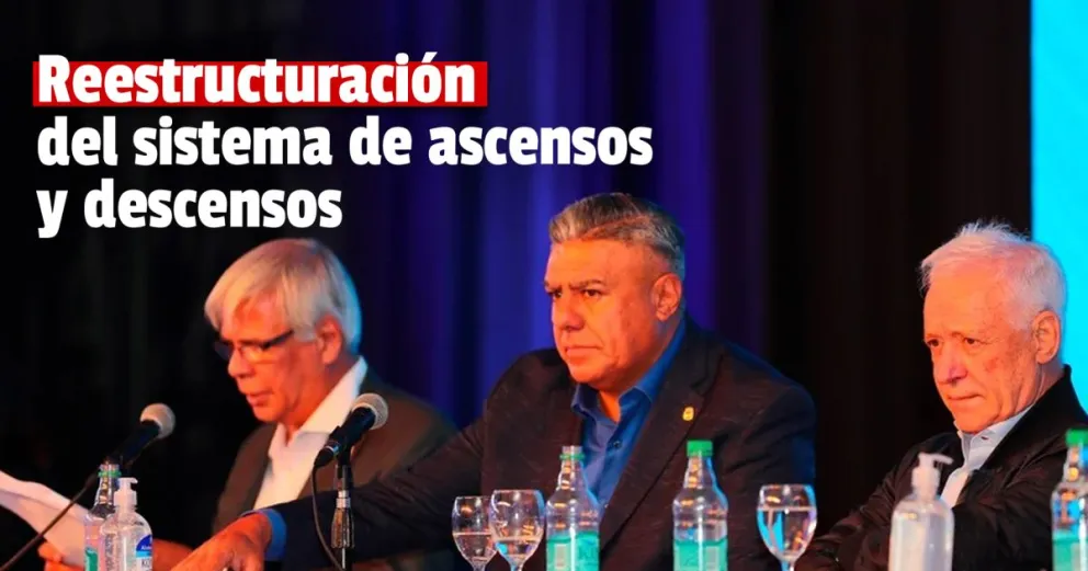 La AFA aprobó la reestructuración de los descensos 