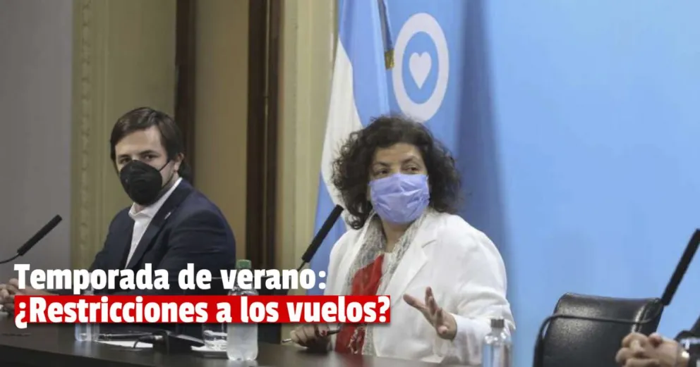 Carla Vizzotti, sobre Ómicron: “La idea es desalentar los viajes a lugares con alta circulación”