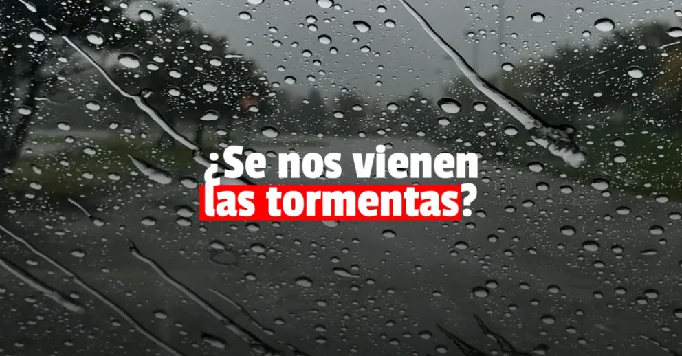 La semana comenzará con pronóstico de tormentas durante varios días