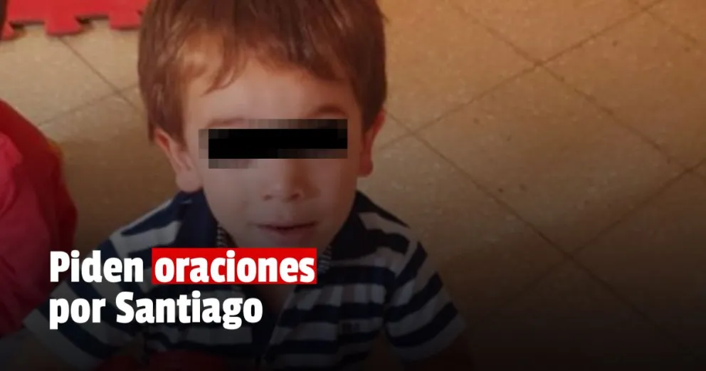 Piden cadenas de oración para el nene que se ahogó en Rivadavia