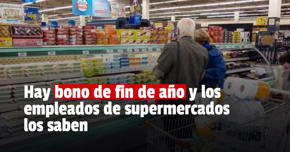 Los empleados de supermercados tendrán un bono de fin de año 