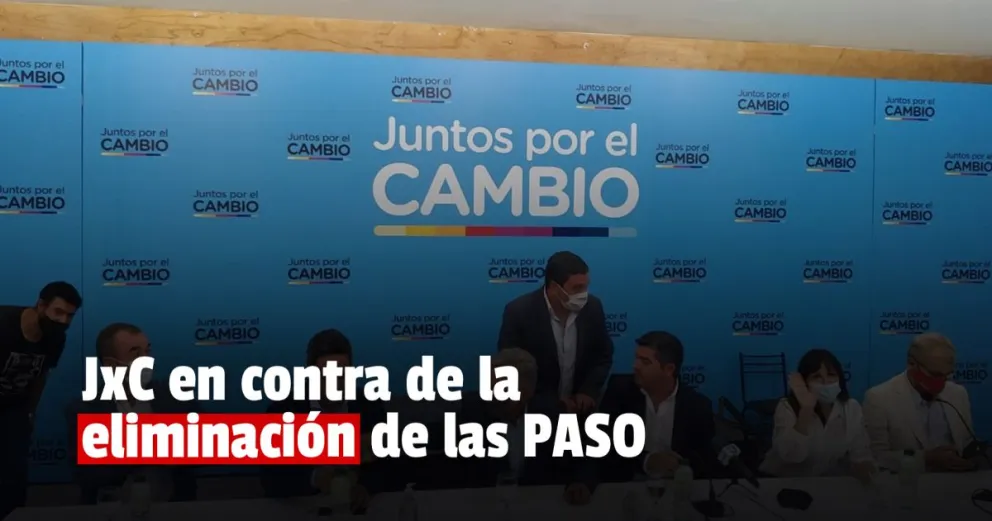 Juntos por el Cambio se expresó en contra de la eliminación de las PASO
