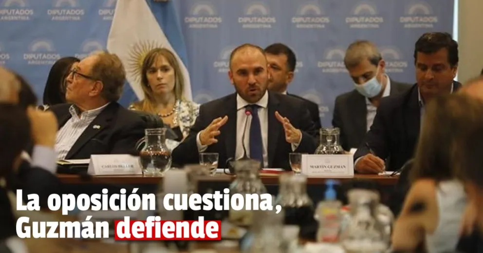 Martín Guzmán defiende en el Congreso el Presupuesto 2022