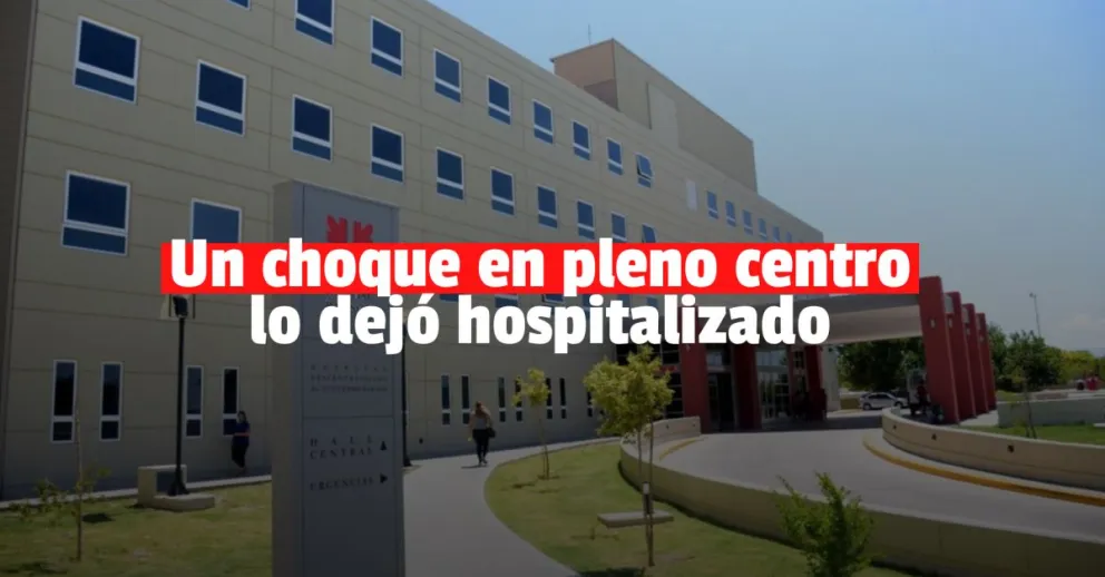 Un motociclista terminó en grave estado tras un choque en Capital