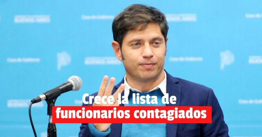 Kicillof tiene coronavirus