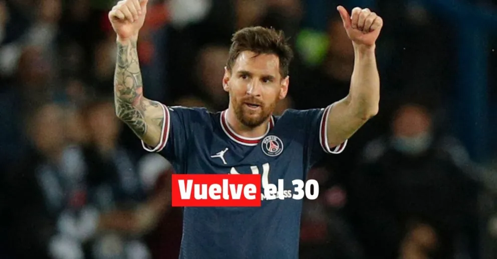 Messi juega por primera vez en 2022
