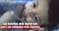 Líam viajará esta semana a Buenos Aires para tratar la Leucemia Mieloblástica Aguda