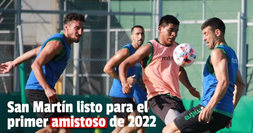 San Martín confirmó el primer amistoso de pretemporada
