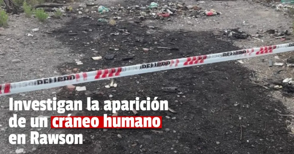 Hallaron un cráneo humano en el Médano de Oro