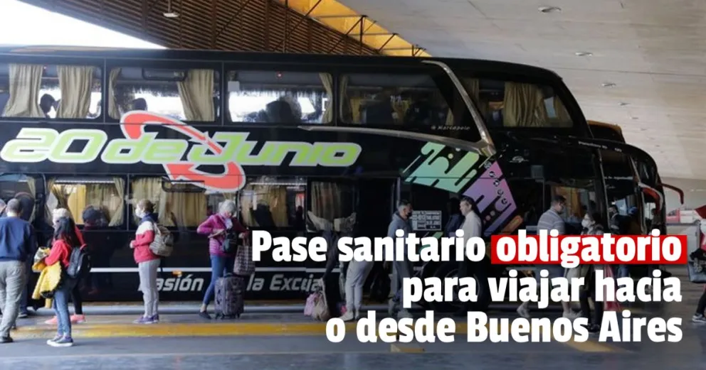 Pase sanitario para viajar
