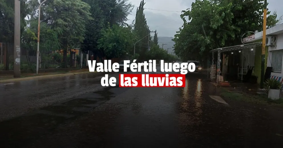 Valle Fértil, uno de los departamentos más afectados