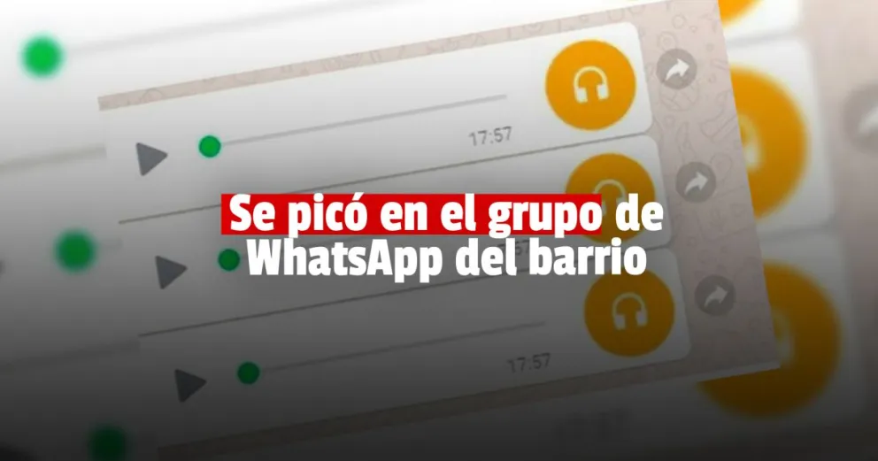"Buenos vecinos": el fuerte audio viral del asentamiento Evita