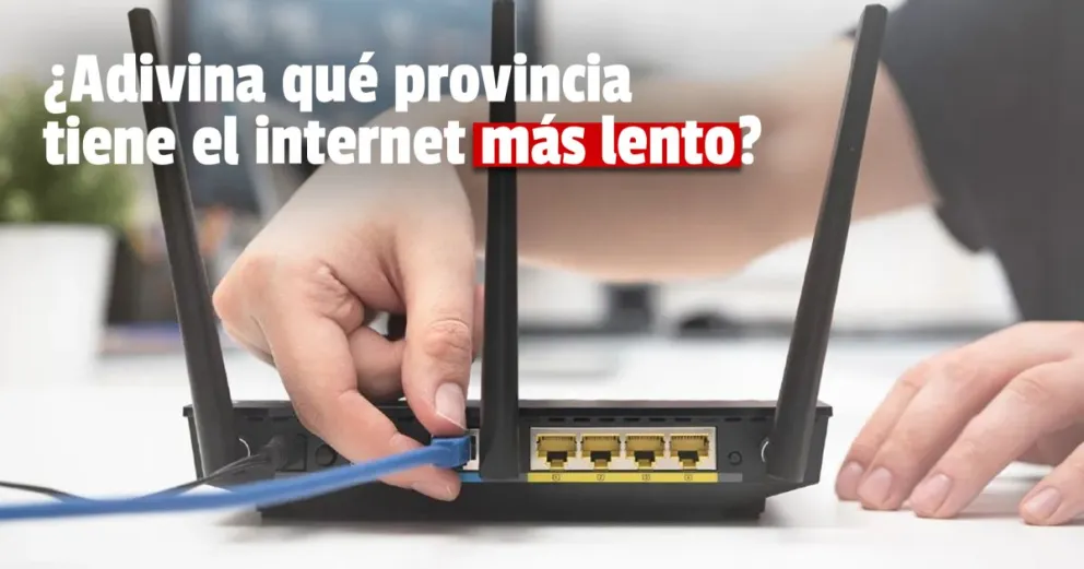 San Juan se encuentra entre las cinco provincias con el internet más lento del país