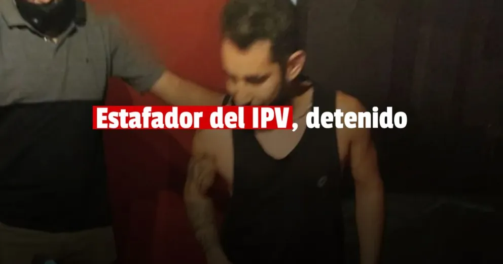 Detuvieron al hombre acusado de las estafas en el IPV