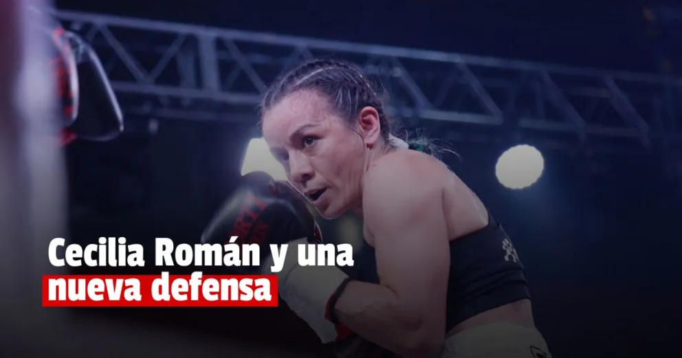En marzo, Cecilia Román defenderá su título nuevamente