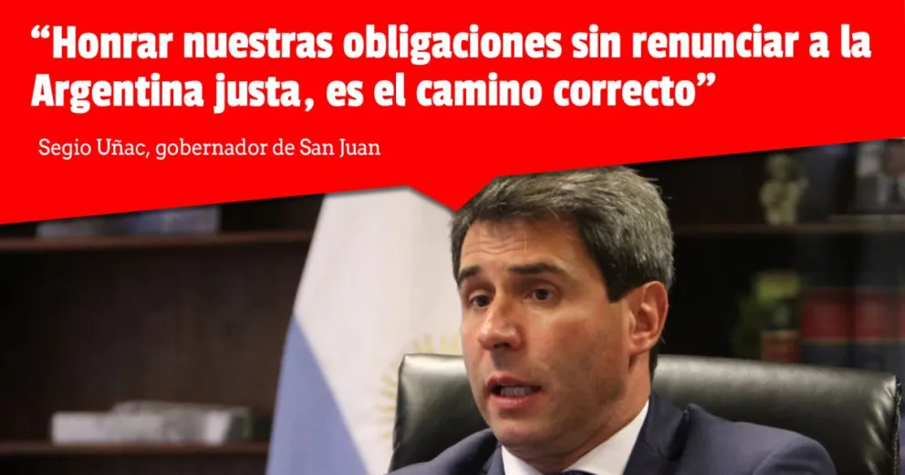 Sergio Uñac celebró el acuerdo con el FMI