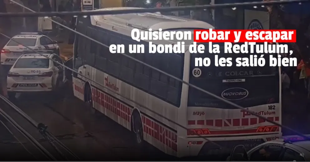 Un intento de robo terminó con una espectacular actuación policial