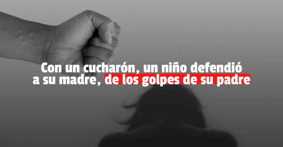 Chimbas: no dejó que se lleve a su hijo y el hombre la golpeó salvajemente